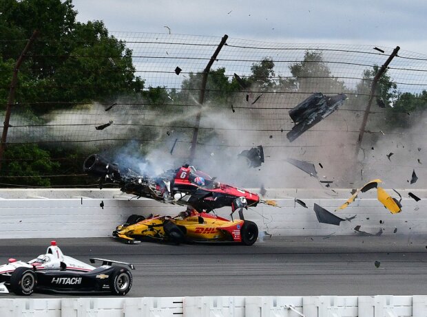 Robert Wickens, James Hinchcliffe, Ryan Hunter-Reay, Pietro Fittipaldi Robert Wickens, James Hinchcliffe, Ryan Hunter-Reay, Pietro Fittipaldi