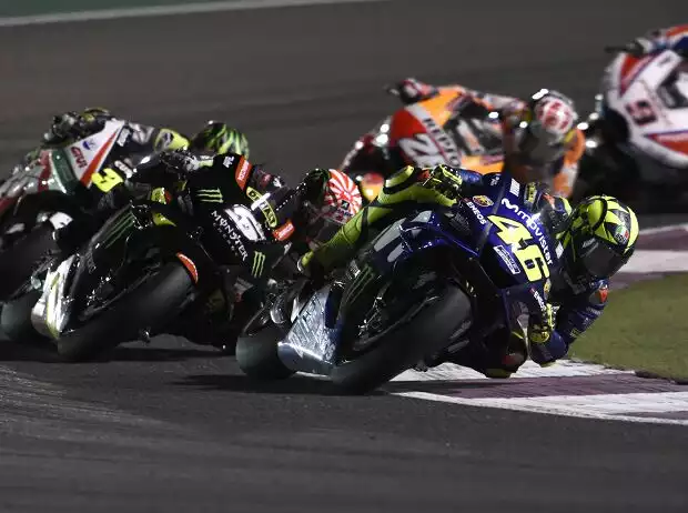 Valentino Rossi, Johann Zarco Titel-Bild zur News: Valentino Rossi, Johann Zarco