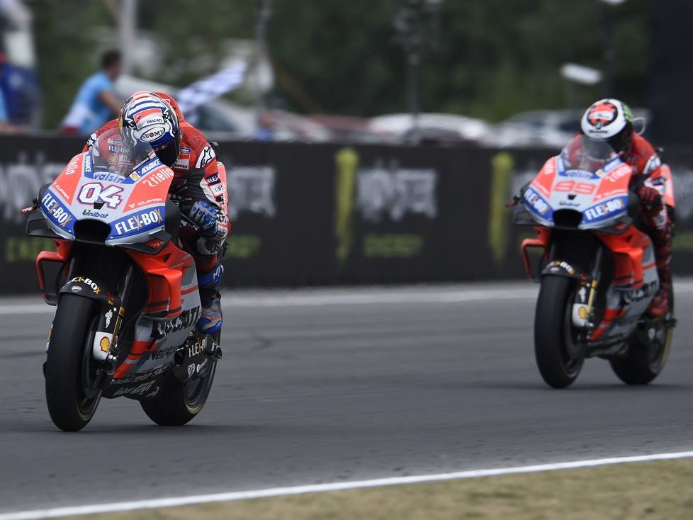 Andrea Dovizioso, Jorge Lorenzo
