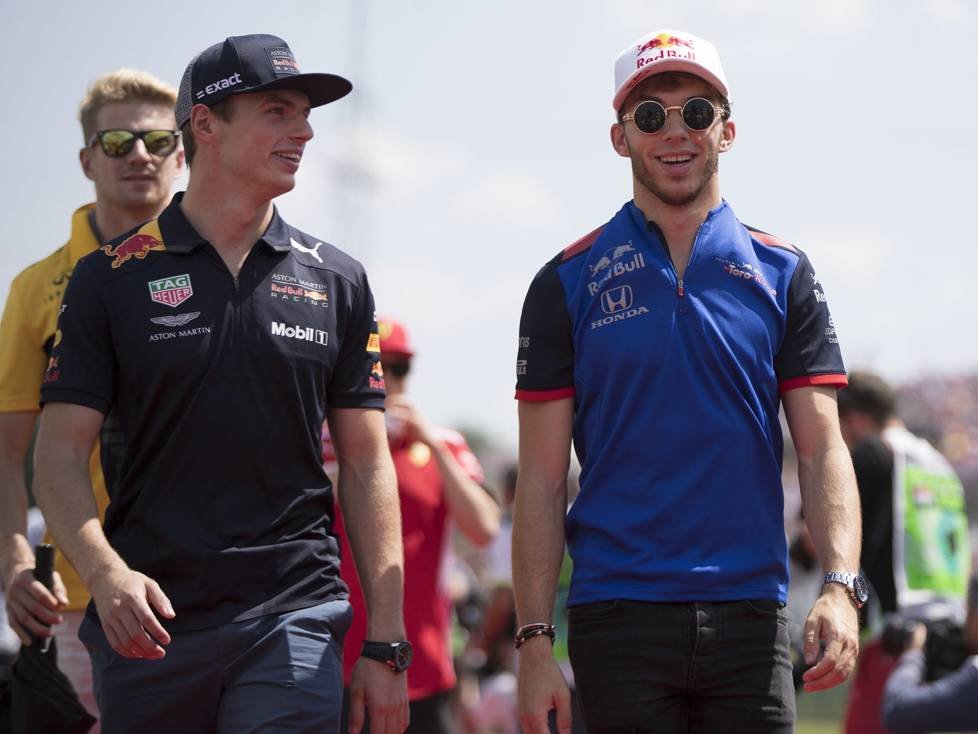 Max Verstappen, Pierre Gasly