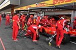 Boxenstopp-Training bei Ferrari