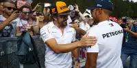 Bild zum Inhalt: Hamilton: Alonso der Beste, gegen den ich je gefahren bin