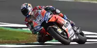 Bild zum Inhalt: MotoGP Silverstone FP2: Dovizioso stürmt an die Spitze