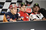 Marc Marquez, Jorge Lorenzo und Cal Crutchlow 