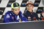 Valentino Rossi und Marc Marquez 