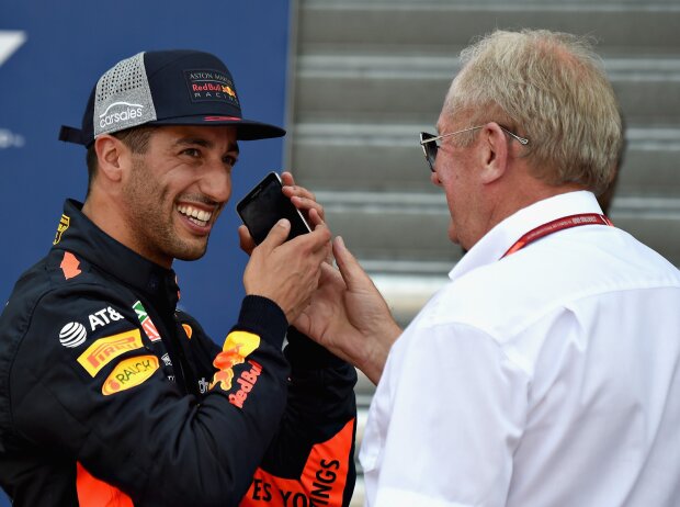 Titel-Bild zur News: Daniel Ricciardo, Helmut Marko
