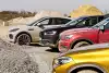 Bild zum Inhalt: Im Test: BMW X2 vs Volvo XC40 vs Jaguar E-Pace vs DS7 Crossback