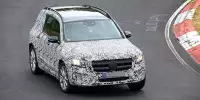 Bild zum Inhalt: Mercedes GLB 2019 Erlkönig: Erste Fotos des  B-Klasse-SUV