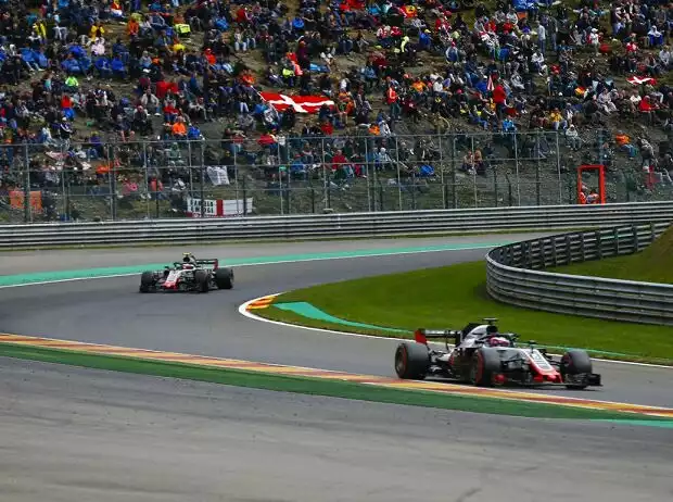 Romain Grosjean, Kevin Magnussen Titel-Bild zur News: Romain Grosjean, Kevin Magnussen