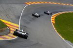 Brendon Hartley (Toro Rosso), Romain Grosjean (Haas) und Kevin Magnussen (Haas) 