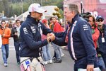 Esteban Ocon (Racing Point) und Otmar Szafnauer 