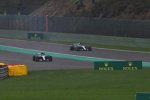 Valtteri Bottas (Mercedes) und Lewis Hamilton (Mercedes) 