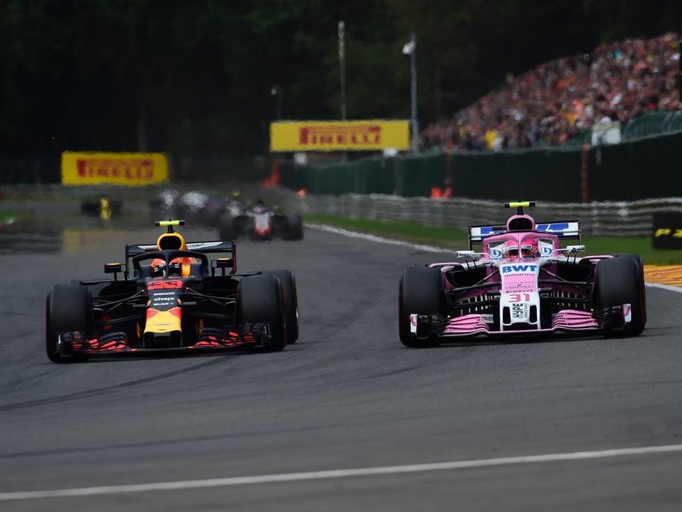 Max Verstappen, Esteban Ocon