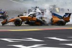 Nico Hülkenberg (Renault), Fernando Alonso (McLaren) und Charles Leclerc (Sauber) 