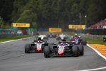 Romain Grosjean (Haas) und Kevin Magnussen (Haas) 