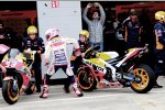 Marc Marquez beim Flag-to-Flag-Wechsel