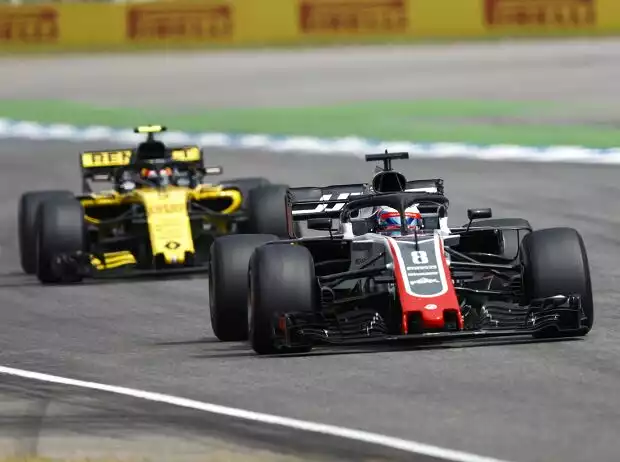 Romain Grosjean, Carlos Sainz Titel-Bild zur News: Romain Grosjean, Carlos Sainz