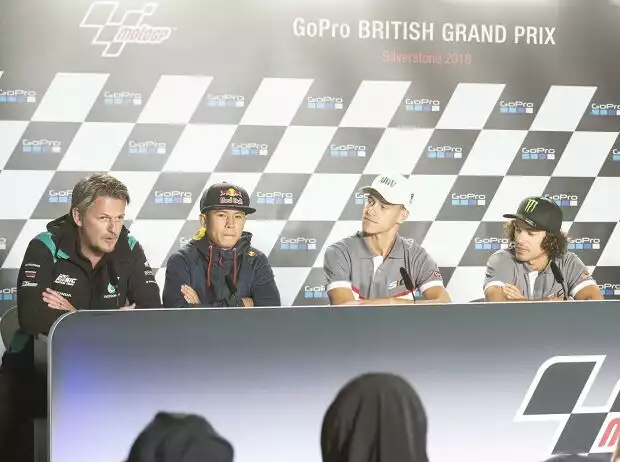 Titel-Bild zur News: Fabio Quartararo, Franco Morbidelli