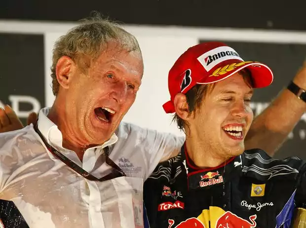 Sebastian Vettel, Daniel Ricciardo, Helmut Marko Titel-Bild zur News: Sebastian Vettel, Daniel Ricciardo, Helmut Marko