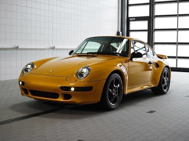 Titel-Bild zur News: Porsche Project Gold 2018: einen besonderer 911 Turbo der Baureihe 993
