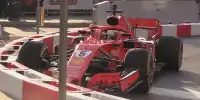 Bild zum Inhalt: Peinlicher Unfall von Sebastian Vettel bei Mailand-Showrun