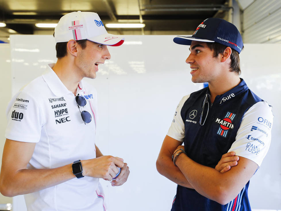 Esteban Ocon, Lance Stroll