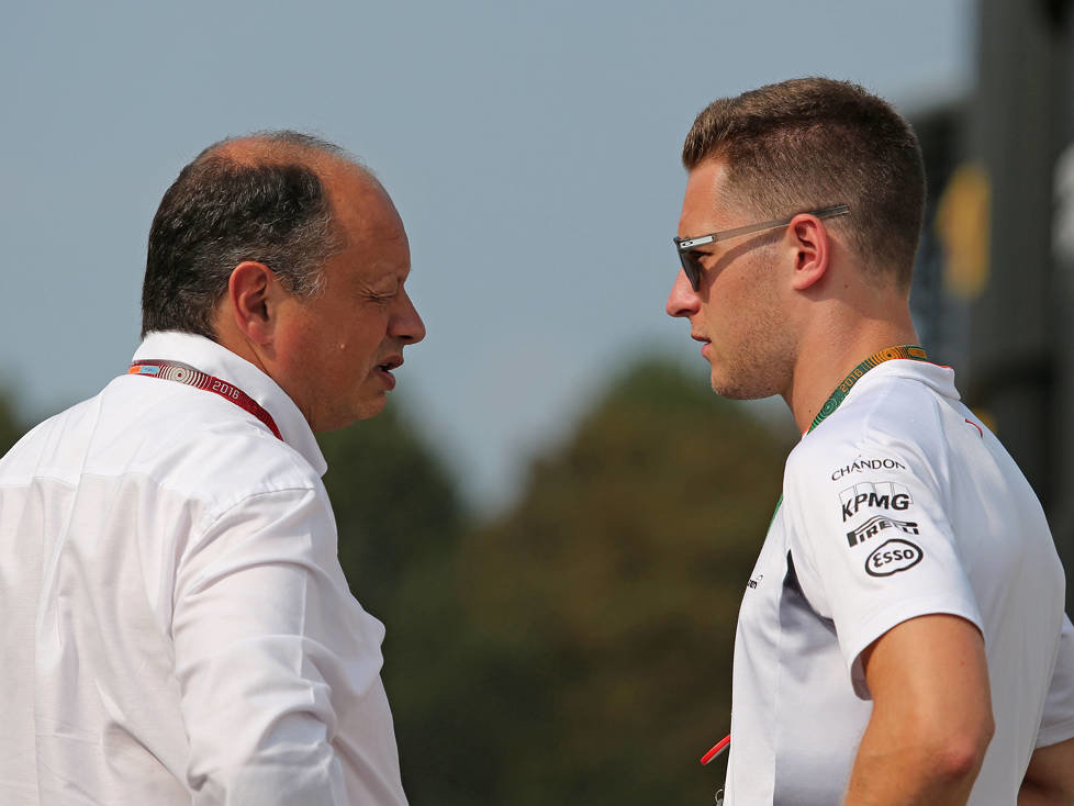 Frederic Vasseur und Stoffel Vandoorne