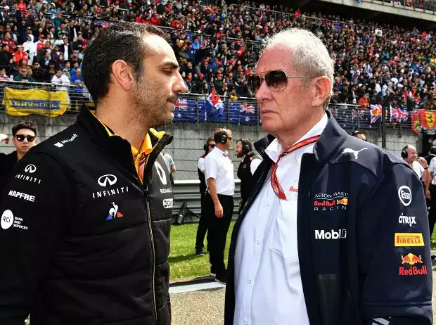 Cyril Abiteboul, Helmut Marko Titel-Bild zur News: Cyril Abiteboul, Helmut Marko