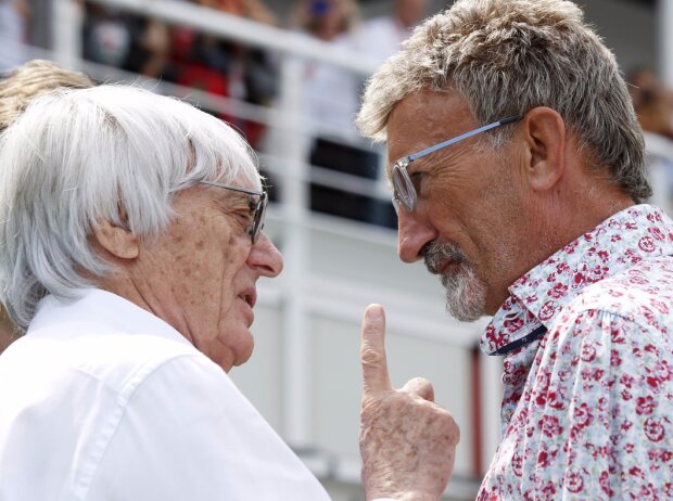 Bernie Ecclestone und Eddie Jordan Bernie Ecclestone und Eddie Jordan