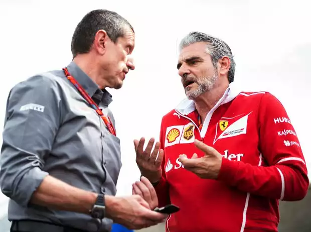 Günther Steiner, Maurizio Arrivabene Titel-Bild zur News: Günther Steiner, Maurizio Arrivabene