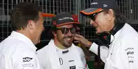 Zak Brown, Karim Ojjeh, Fernando Alonso