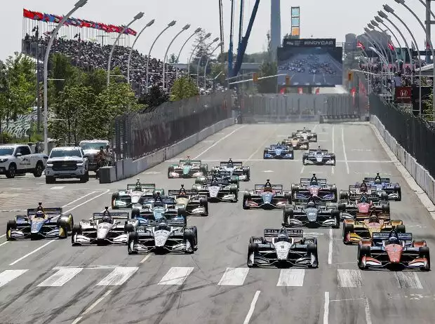 Start zum Honda Indy Toronto 2018 Titel-Bild zur News: Start zum Honda Indy Toronto 2018