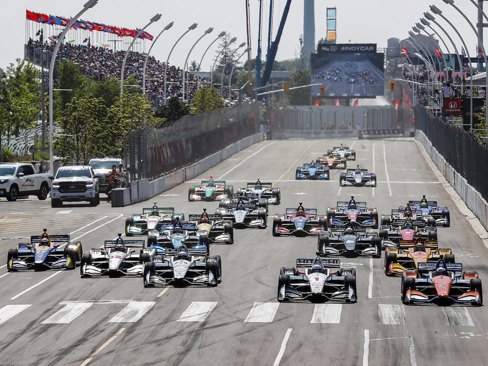 Start zum Honda Indy Toronto 2018