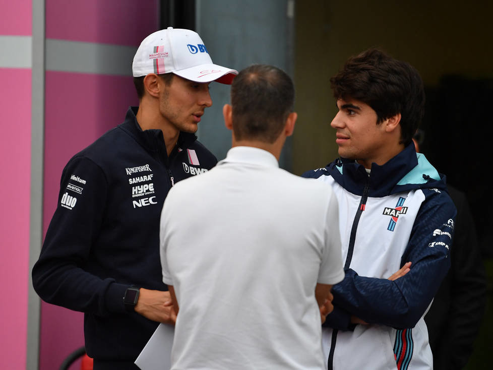 Esteban Ocon, Lance Stroll