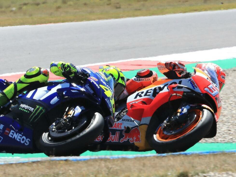 Marc Marquez, Valentino Rossi