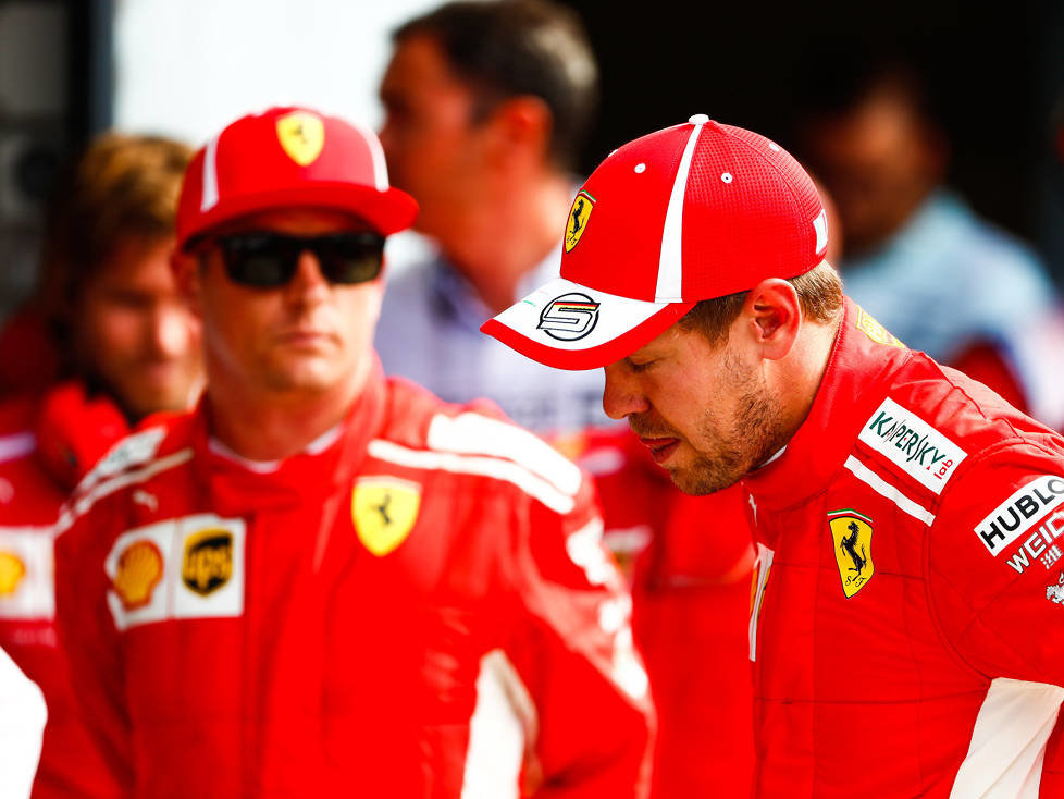 Kimi Räikkönen, Sebastian Vettel