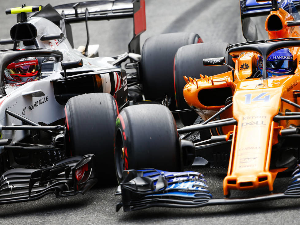 Kevin Magnussen, Fernando Alonso