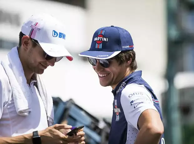 Esteban Ocon, Lance Stroll Titel-Bild zur News: Esteban Ocon, Lance Stroll