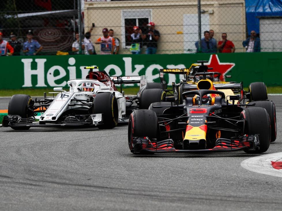 Daniel Ricciardo, Charles Leclerc, Nico Hülkenberg
