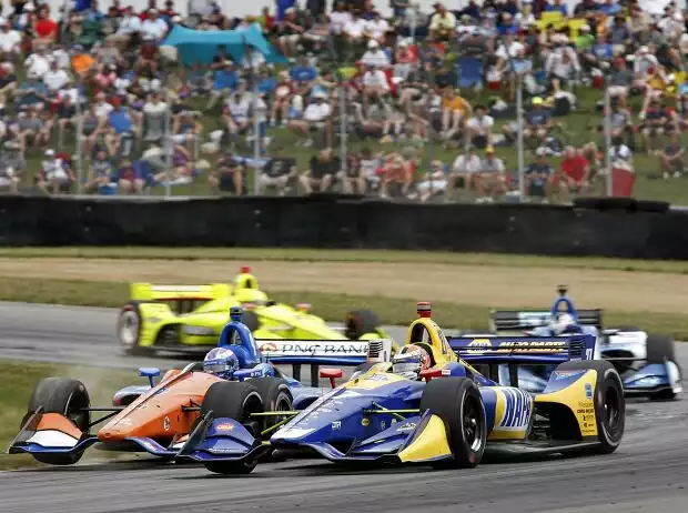 Alexander Rossi, Scott Dixon Titel-Bild zur News: Alexander Rossi, Scott Dixon