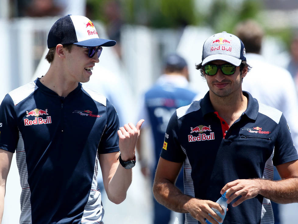 Daniil Kwjat, Carlos Sainz