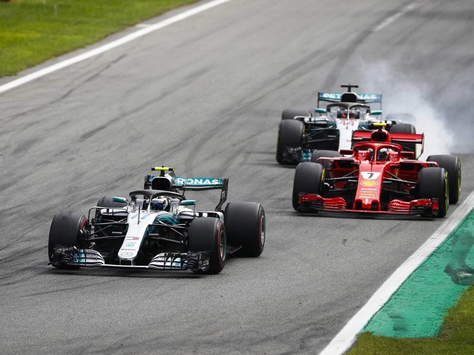 Valtteri Bottas, Kimi Räikkönen, Lewis Hamilton