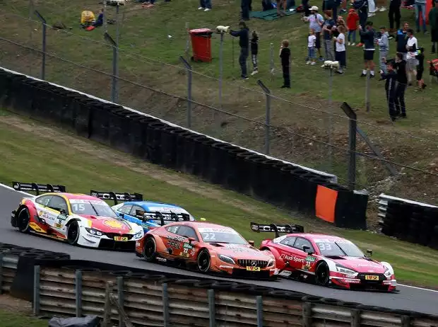 Rene Rast, Lucas Auer, Augusto Farfus, Robin Frijns Titel-Bild zur News: Rene Rast, Lucas Auer, Augusto Farfus, Robin Frijns