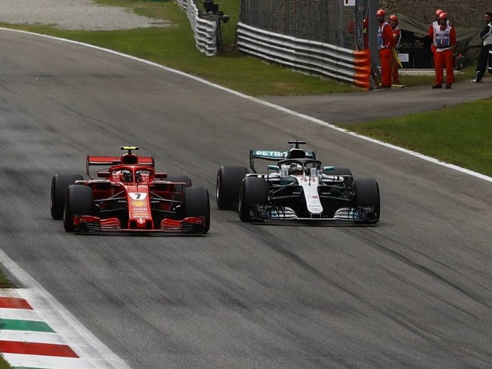 Kimi Räikkönen, Lewis Hamilton