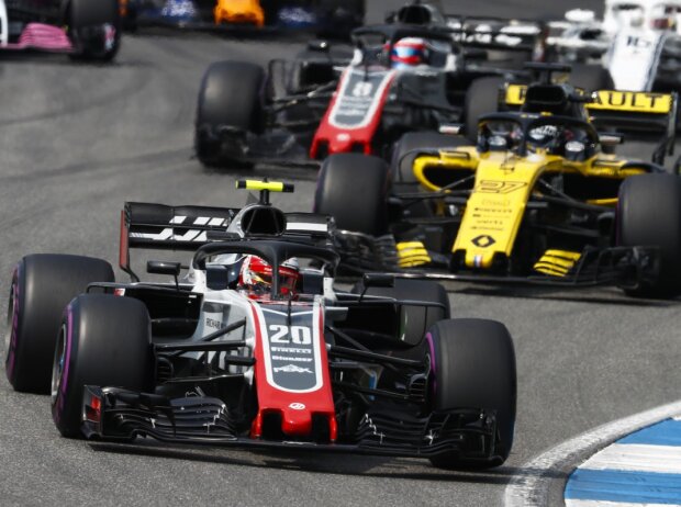 Kevin Magnussen, Nico Hülkenberg, Romain Grosjean, Charles Leclerc Kevin Magnussen, Nico Hülkenberg, Romain Grosjean, Charles Leclerc