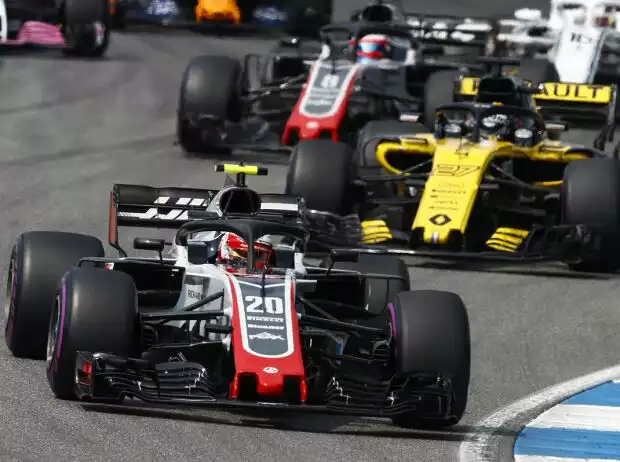 Titel-Bild zur News: Kevin Magnussen, Nico Hülkenberg, Romain Grosjean, Charles Leclerc