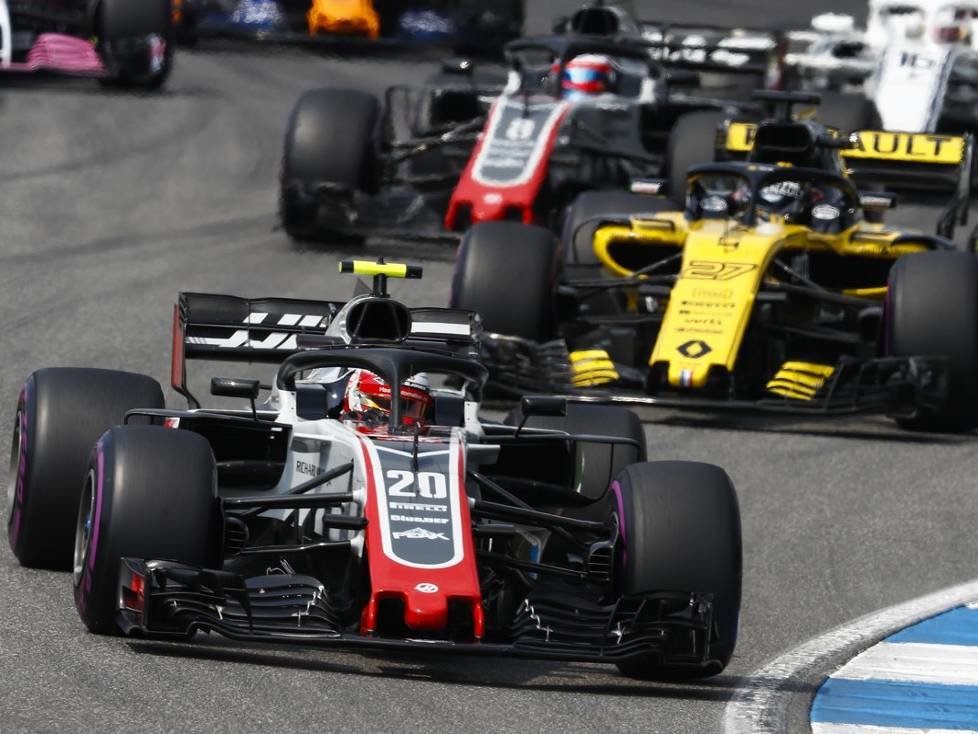 Kevin Magnussen, Nico Hülkenberg, Romain Grosjean, Charles Leclerc