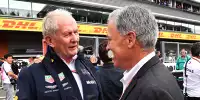 Helmut Marko und Chase Carey