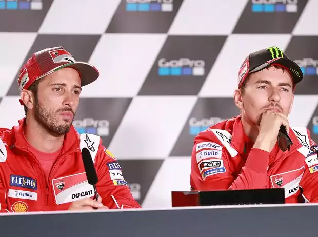 Andrea Dovizioso, Jorge Lorenzo Titel-Bild zur News: Andrea Dovizioso, Jorge Lorenzo