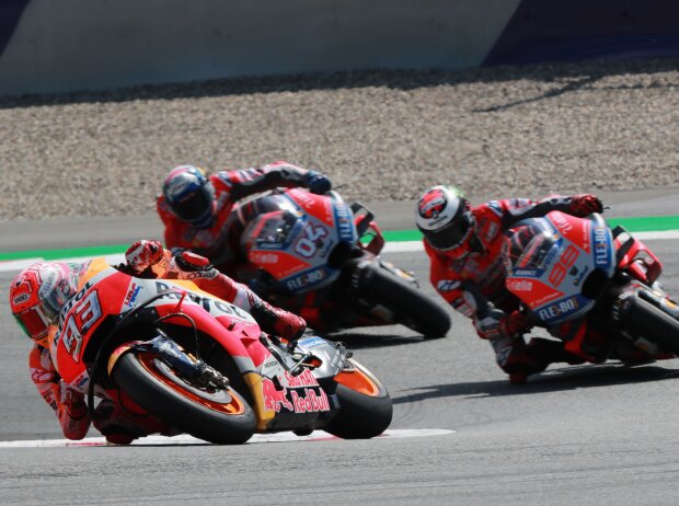 Marc Marquez, Jorge Lorenzo, Andrea Dovizioso Marc Marquez, Jorge Lorenzo, Andrea Dovizioso